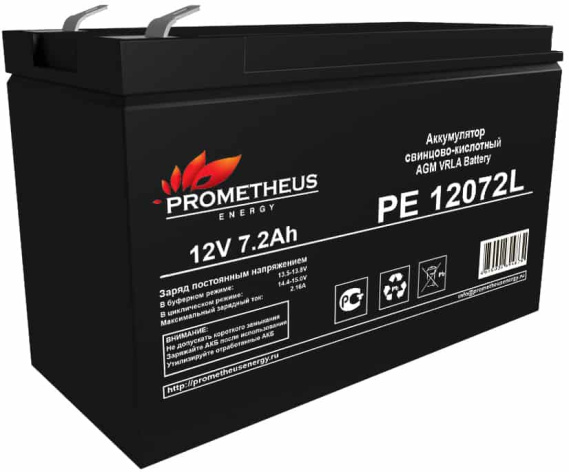 фото Батарея для ИБП PROMETHEUS ENERGY PE 12072L в Уфе