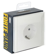 фото Розетка с заземлением IEK FP-R14-16-K01