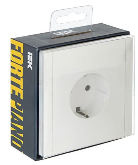 фото Розетка с заземлением  IEK FP-R14-16-K01 в Уфе