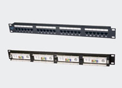 

Патч-панель 19", 24xRJ45, UTP, Кат. 5е Eurolan 27B-U5-24BL 1U, черного цвета, 27B-U5-24BL