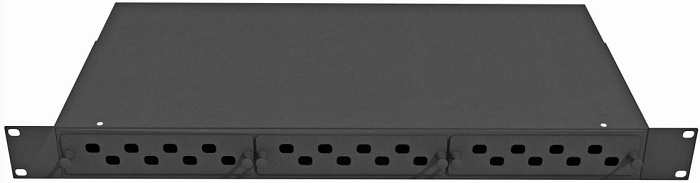 

Кросс оптический стоечный TopLAN КРС-Top-1U-24FC/ST-BK 19", 24 FC/ST адаптера, 1U, черный, КРС-Top-1U-24FC/ST-BK