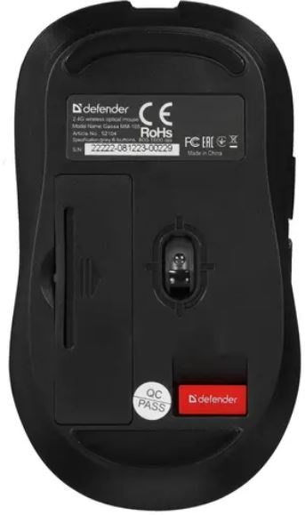 фото Мышь Wireless Defender Gassa MM-105 Grey в Уфе