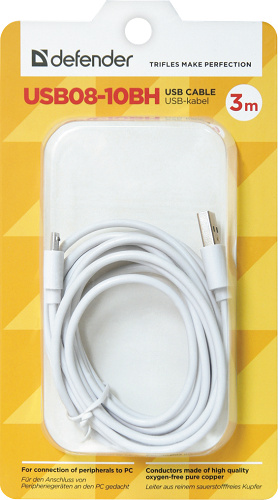 фото Кабель USB Defender USB08-10BH в Волгограде