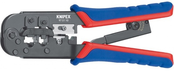 Изображение товара Пресс-клещи Knipex KN-975110 для обжима кабелей и разъемов RJ