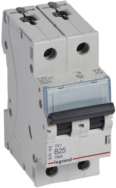 Изображение товара Автоматический выключатель Legrand 403876 для защиты электрических цепей