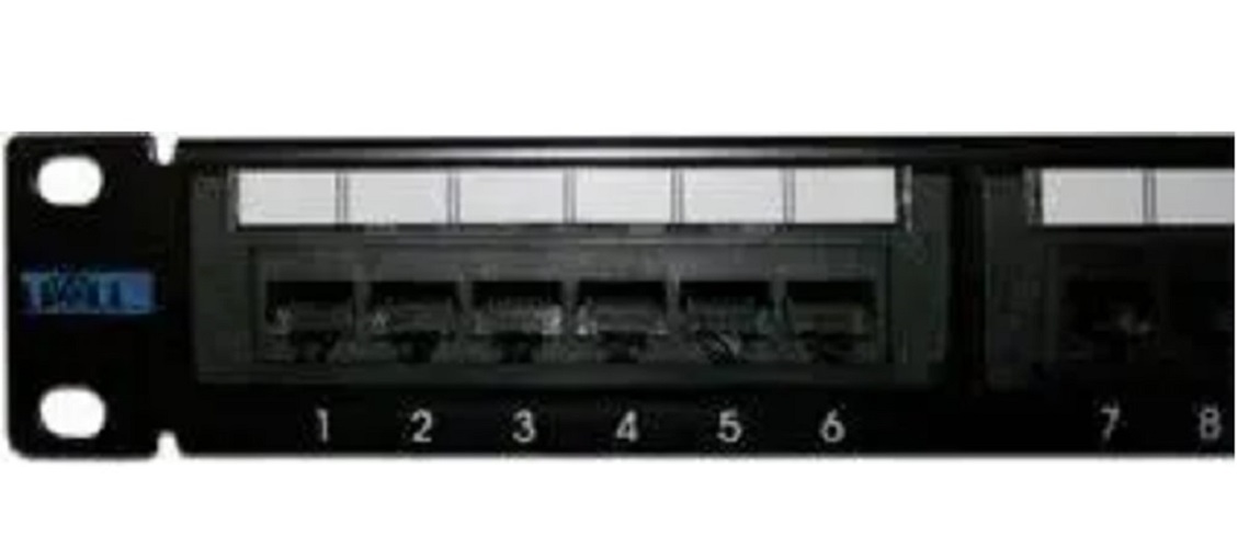 

Патч-панель 19", 24xRJ45, UTP, Кат. 5е TWT TWT-PP24UTP 1U, TWT-PP24UTP