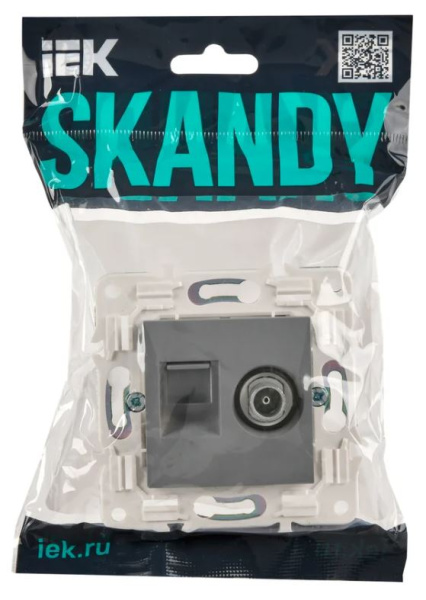 фото Розетка комбинированная IEK SK-AK20-2-K03 в Казани