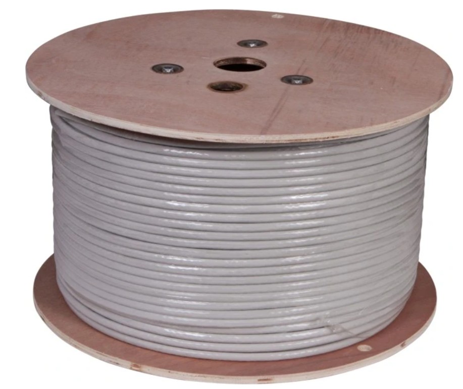 

Кабель витая пара U/UTP 6a кат. 4 пары Rexant 02-0302 ZH нг(А)-HF (LSZH), 4х2х0,57 мм, 23AWG, INDOOR, SOLID, серый, 305м, серия PRO REXANT, 02-0302