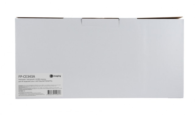 

Картридж F+ FP-CE343A пурпурный, 16 000 страниц, для HP моделей Color LJ M775dn/M775f/M775z, FP-CE343A