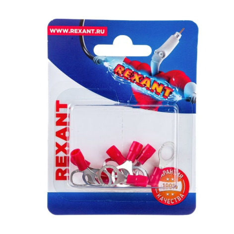Изображение товара Наконечник Rexant 06-0416-A для многопроволочных медных проводов, опрессовка