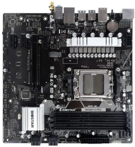 фото Материнская плата mATX Biostar B650MT-E PRO в Уфе