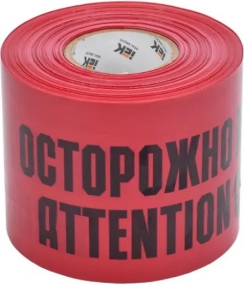 

Лента сигнальная IEK UST20-100-450-200-K04 ЛСЭ-450 "Осторожно кабель" (450мм-200мкм) 100м, UST20-100-450-200-K04