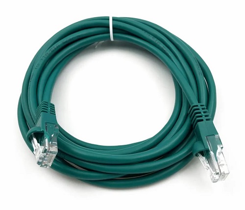 

Кабель патч-корд U/UTP 5e кат. 3м Buro UTP-5E-3M-GR литой (molded), 4 пары, 26AWG, CCA, зеленый, UTP-5E-3M-GR