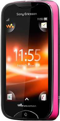 фото Мобильный телефон  Sony Ericsson WT13i MixWalkman Black&Pink