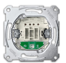 

Переключатель Schneider Electric MTN3136-0000 Merten QuickFlex (механизм) 1-клавишный 1Р на 2 направления с индикацией, 10А, 250В, IP20, MTN3136-0000