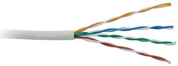 фото Кабель витая пара F/UTP 6а кат. 4 пары Lanmaster LAN-6AFTP-LSZH-GY в Екатеринбурге