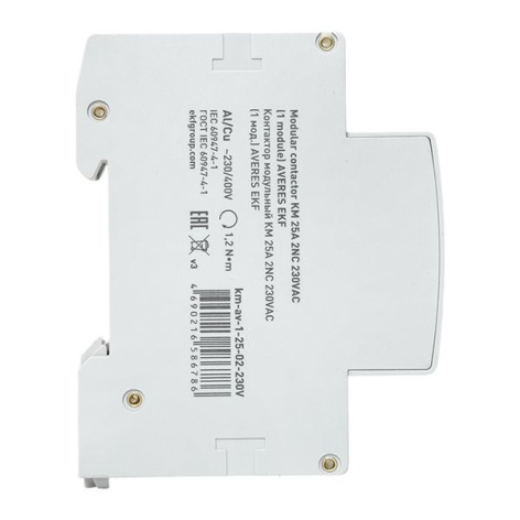 фото Контактор модульный EKF km-av-1-25-02-230V в Уфе