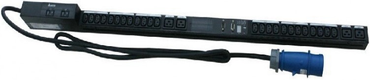 

Блок распределения питания Delta Electronics PDU1425A1210000 Meter PDU, Half Rack,230/400 Vac, 32A,3P-5W, (3)C13,(9)C19 мониторинг с карты 3915100766-, PDU1425A1210000