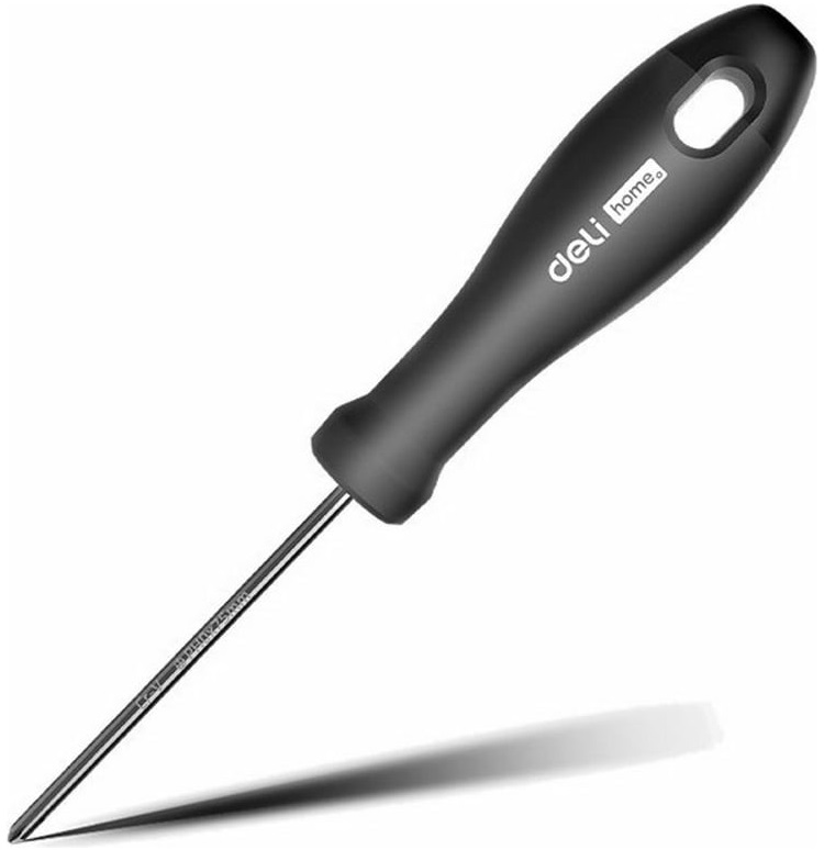 

Отвертка Deli HT1203 крестовая Home Series Black PH0x75мм, HT1203