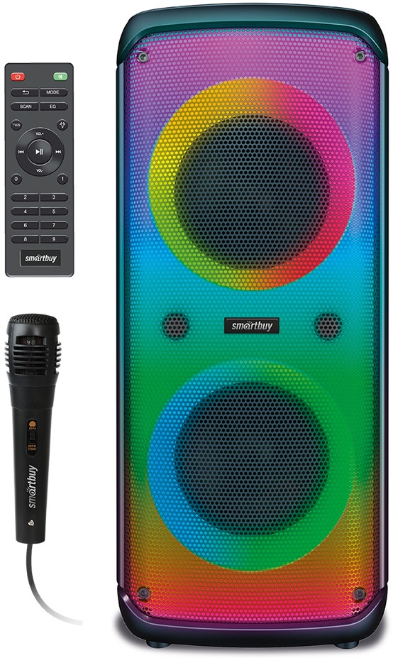 

Портативная акустика SmartBuy SBS-5540 напольная SOLID 2, 50Вт, Bluetooth, MP3, FM-радио, микрофон, пульт ДУ (1/1), SBS-5540