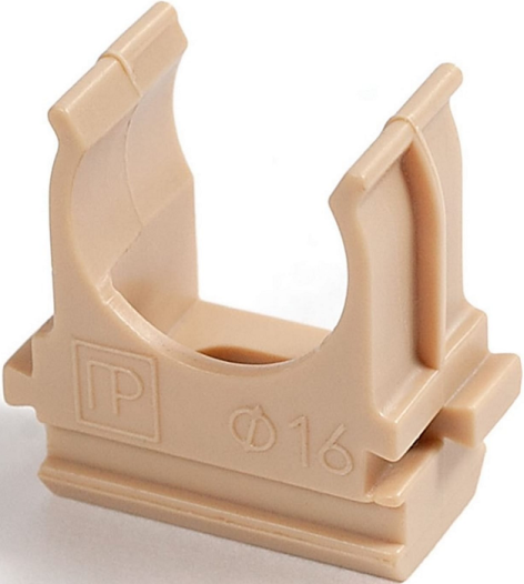 Изображение товара Клипса Промрукав PR13.0048 для труб 16 мм, 100 шт