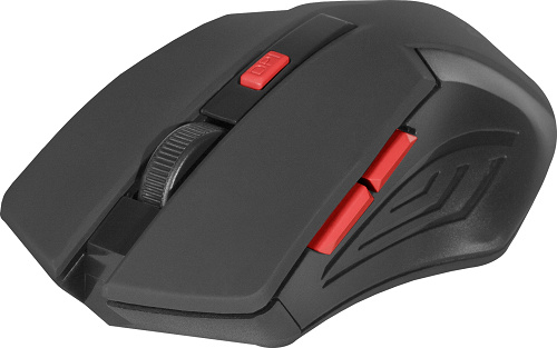 фото Мышь Wireless Defender Accura MM-275 Black-Red в Перми
