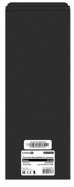 фото Комплект  Exegate SineTower SZ-1000.LCD.AVR.2SH.1C13.USB в Волгограде