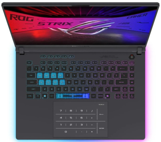 фото Ноутбук  ASUS ROG Strix G16 G615LW-S5080 в Самаре 16 ", Core Ultra 9, 32 Гб RAM, 1 Тб SSD, GeForce RTX 5080, Серый
