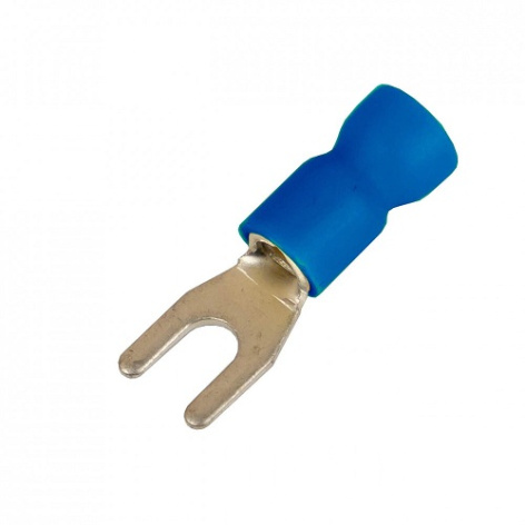 Изображение товара Обжимной вилочный кабельный наконечник DKC 2B13P-DS-PVC 1.5-2.5 мм²