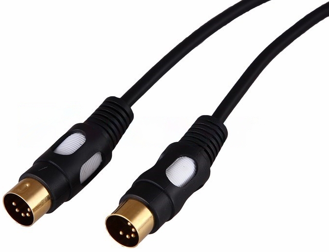 

Кабель Rexant 17-2522 DIN 5PIN Plug - DIN 5PIN Plug, 1.5м (GOLD), 17-2522