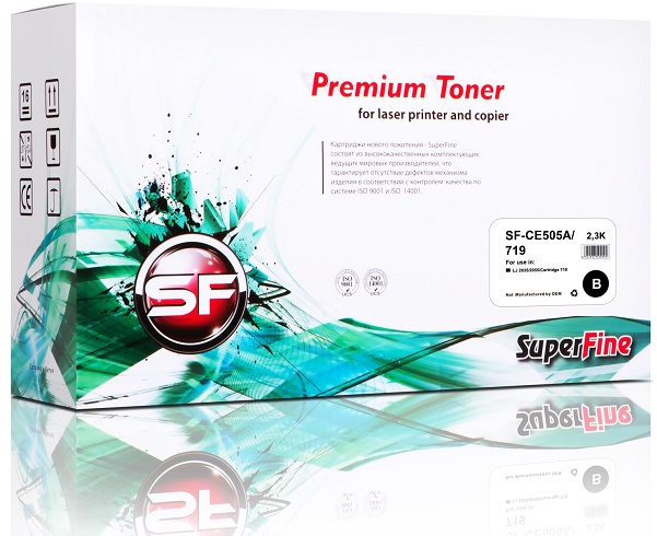

Картридж SuperFine SF-CE505A/CF280A для HP CE505A/CF280A/719 LJ 2035/2055/Pro 400/M425DN 2.7K, SF-CE505A/CF280A