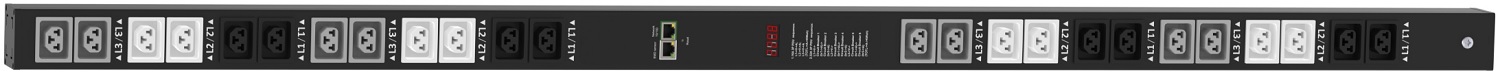 

Блок розеток RAKTEK RTP3E1636 PDU Metered Lite | Упрощенное измерение по вводу, верт., 3-фазный ввод, 16A, 380-415В, 36 х универс. роз. С13/С19 (макс., RTP3E1636