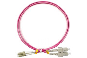 фото Кабель патч-корд Lanmaster LAN-2LC-2SC/OM4-3.0