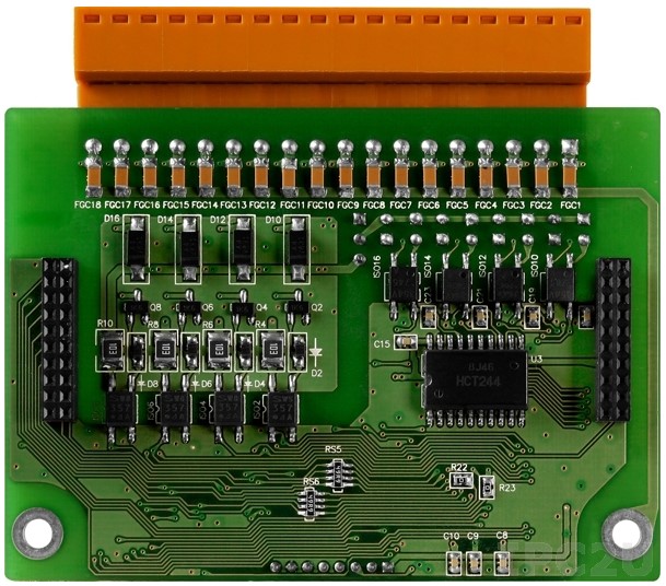 

Плата расширения ICP DAS XW107i CR 8-channel Isolation Digital Input and 8-channel Isolation Digital Output (RoHS), XW107i CR