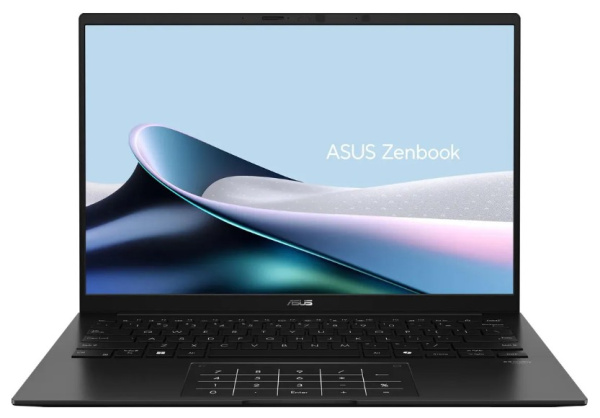 фото Ноутбук ASUS UM3406GA-QD132 14" (AMD Ryzen AI 400, 16Гб LPDDR5X, SSD 512 Гб, Radeon Graphics, Без ОС) Черный [90NB17R1-M006K0]