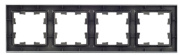 фото Рамка четверная IEK BR-M42-K37