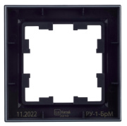 фото Рамка одинарная IEK BR-M12-K35