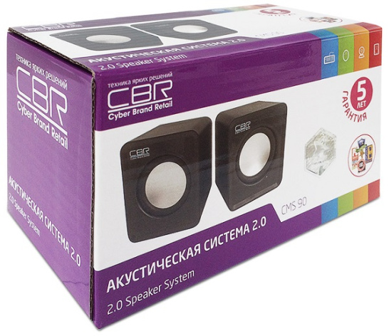 фото Компьютерная акустика 2.0 CBR CMS 90 в Екатеринбурге