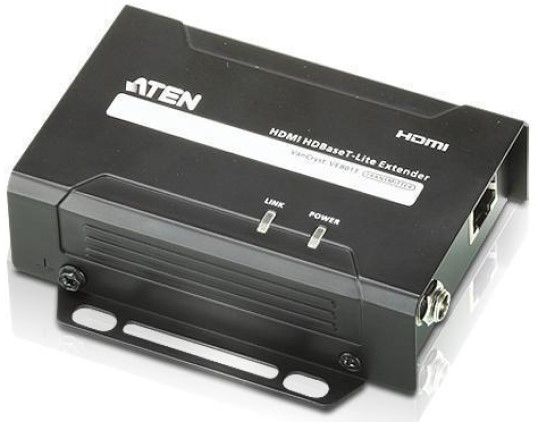 

Удлинитель Aten VE801T-AT-G передатчик/extender/transmitter, HDMI HDBaseT-Lite, 60 метр., 1xUTP Cat5e, HDMI+RJ45, F, без шнуров, Б.П. 220> 5V, (по в, VE801T-AT-G