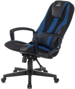 фото Кресло Бюрократ ZOMBIE 9 BLUE