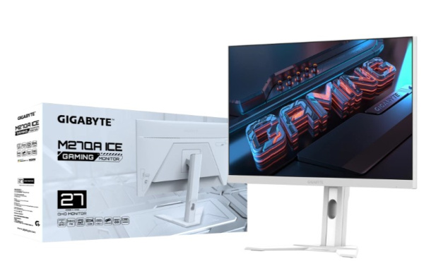 фото Монитор 27" GIGABYTE M27QA ICE