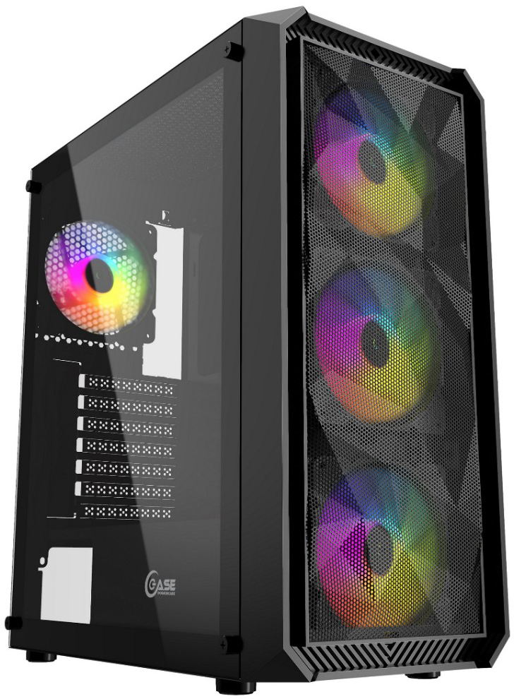 

Корпус ATX Powercase Mistral Edge CMIEB-L4 черный, без БП, боковое окно из закалённого стекла, USB 3.0, 2*USB 1.1, audio, Mistral Edge