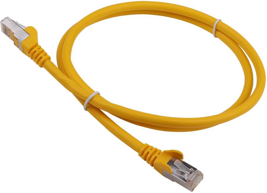 

Кабель патч-корд Lanmaster LAN-PC45/S6A-3.0-YL RJ45 - RJ45, 4 пары, FTP, категория 6A, 3 м, желтый, LSZH, LAN-PC45/S6A-3.0-YL