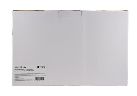 

Картридж F+ FP-CF214X черный, 17 500 страниц, для HP моделей LJ M712DN/M725DN, FP-CF214X