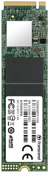 фото Накопитель SSD M.2 2280 Transcend TS256GMTE110S