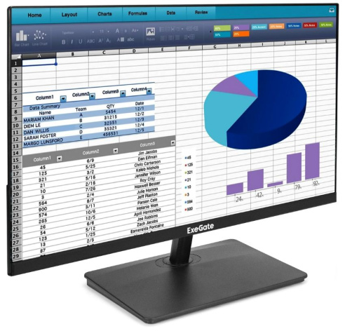 фото Монитор 21.5 " Exegate SmartView EP2200, Черный, [EX300342RUS]