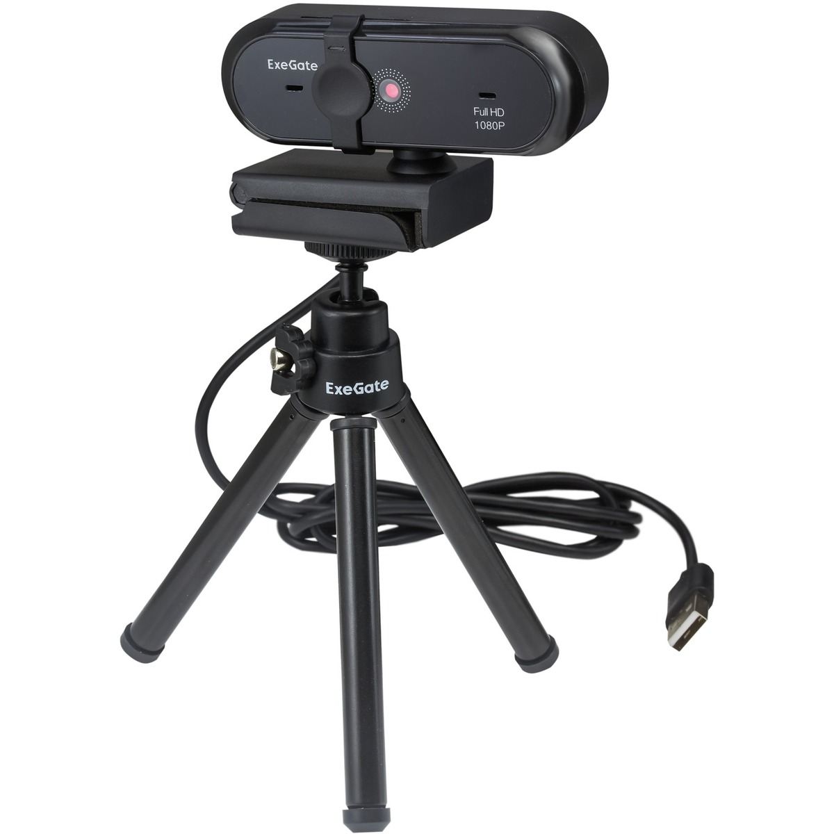

Веб-камера Exegate Stream C925 Wide FullHD T-Tripod EX294484RUS (матрица 1/3" 2Мп, 1920х1080, 1080P, USB, фиксированный фокус, микрофон, поворотное кр, Stream C925 Wide FullHD T-Tripod