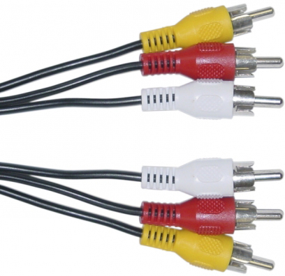 

Кабель Atcom AT7267 Audio-Video 3RCA(m), 1.2 m, пакет, AT7267