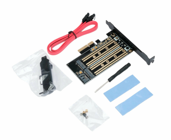 фото Адаптер  Gembird MF-PCIE-NVME-SATA в Перми