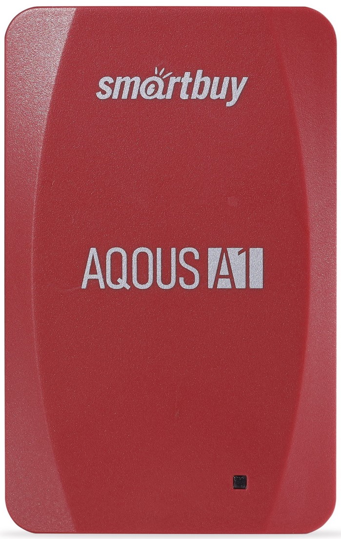 

Накопитель SSD 2.5'' SmartBuy SB001TB-A1R-U31C внешний, Aqous A1 1TB 500/400MB/s TLC 3D NAND USB 3.1 red, SB001TB-A1R-U31C